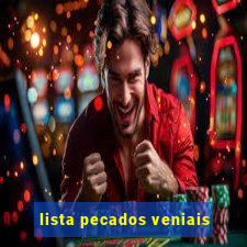 lista pecados veniais